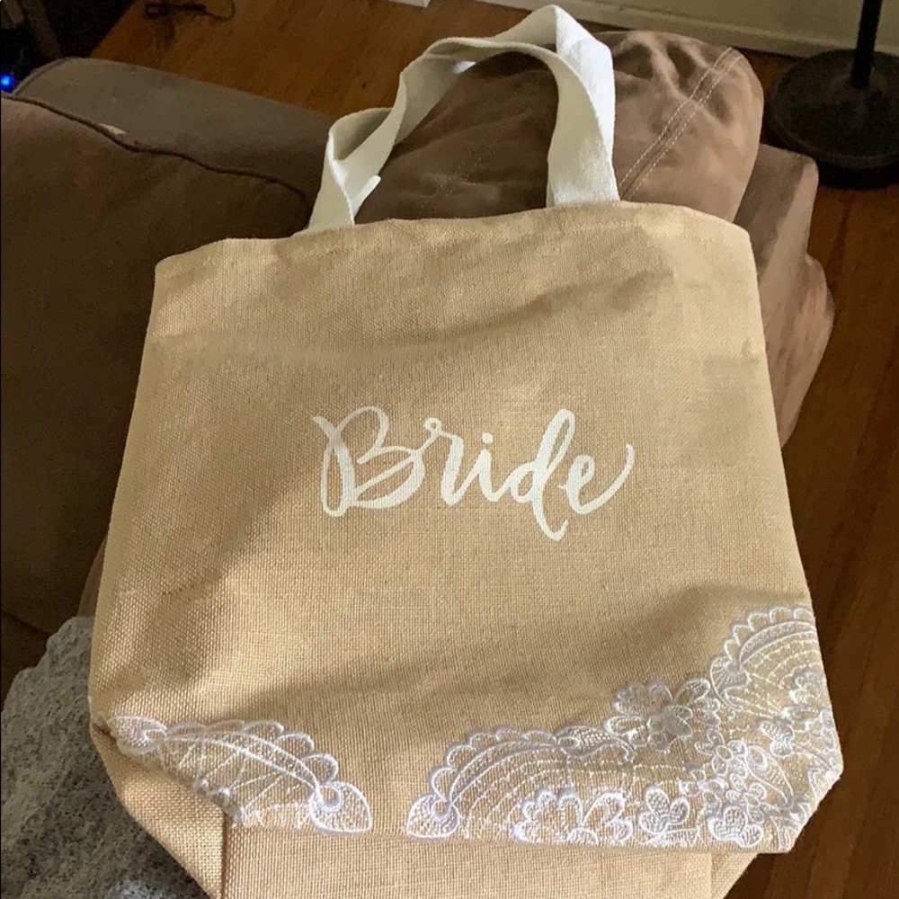 Bride tote